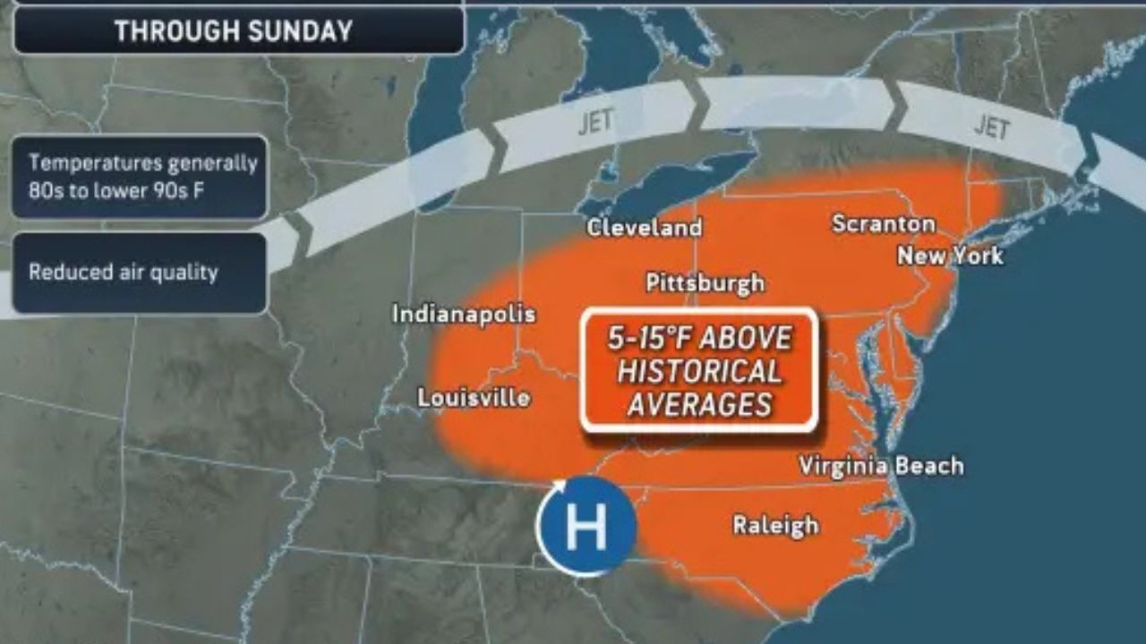 Cooler Air Arrives This Weekend Before Heat and Humidity Roar Back Across the Northeast