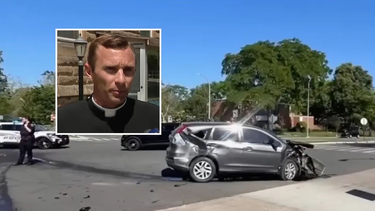 Detroit Priest Tackles Alleged Hit-and-Run Suspect and Holds Him Down Until Police Arrive