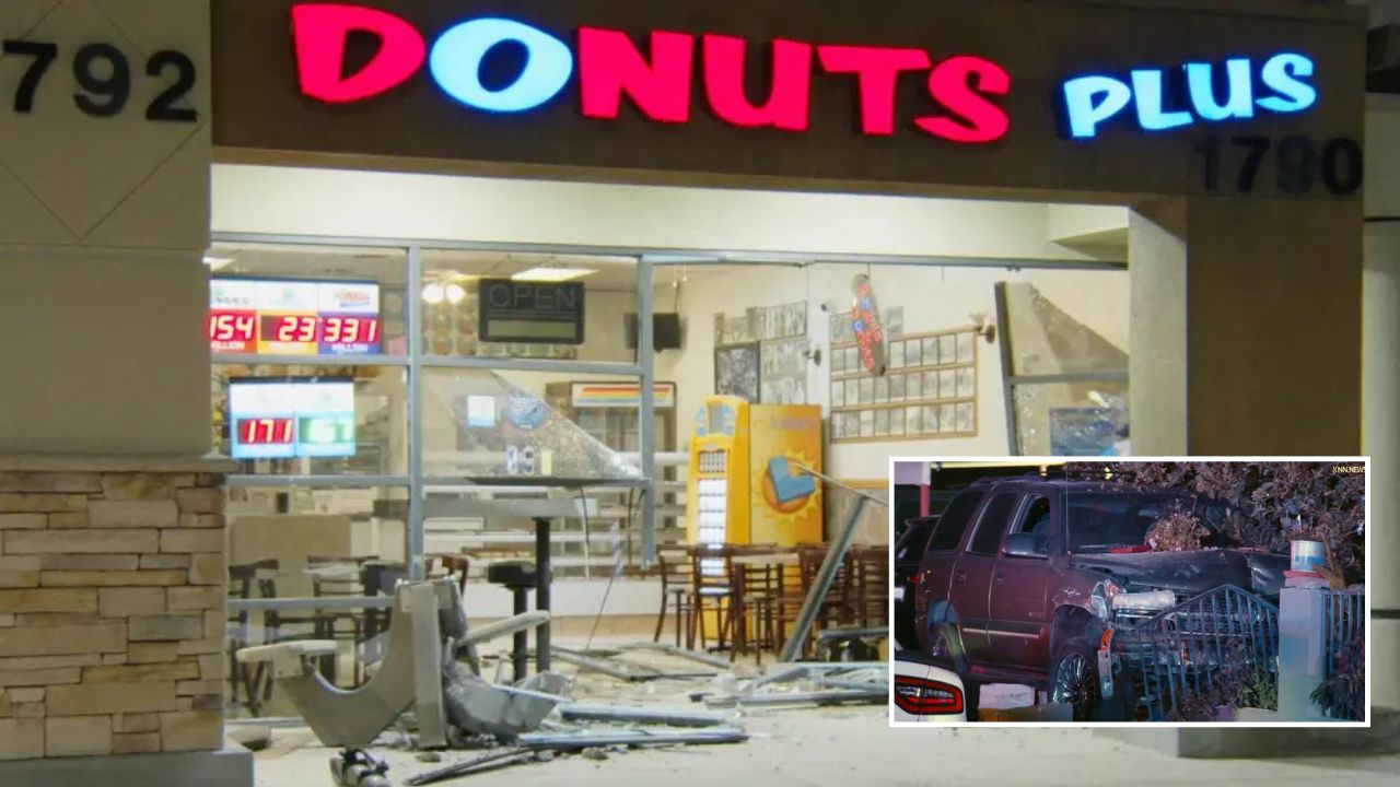Furious Donut Customer Allegedly Smashes SUV Into Store, Then Tries to Run Down Officer, Prosecutors Say